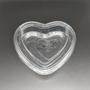 Imagem de 10 Embalagem Coração Plástico Transparente Coração G620