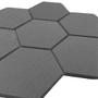 Imagem de 10 Espuma de Isolamento Acustico Hexagonal p/ Som e Decoração