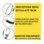 Imagem de 10 Extensor Elástico Para Lona De Caminhão Preto