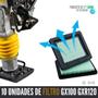 Imagem de 10 Filtro D Ar Motor Compativel Honda Gx100 E Gxr120