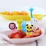 Imagem de 10 Garfinhos Para Frutas Petiscos P/ Criança Talher Infantil