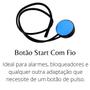Imagem de 10 Interruptores Start e Reset com Fio e Capa Botão Pulso Botão segredo pequeno resistente Seguro