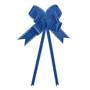 Imagem de 10 Laços Gravata Embalagem Presente Fita 30Mm Azul Escuro
