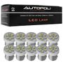 Imagem de 10 Lâmpada Autopoli BA15S 67 12v 6 Leds Branco Sinalização