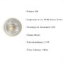 Imagem de 10 Lampada Led Branco Neutro Dicroica 6W Mr16 4000k Lup10