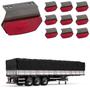 Imagem de 10 Lanterna Diamante Carreta LED Rubi c/ Supt. - Conect