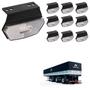 Imagem de 10 Lanterna Diamante Librelato LED Cristal c/ Supt - Conect