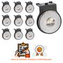 Imagem de 10 Lanterna Lateral Facchini LED Cristal 65mm C Sup. e Conec