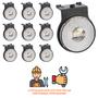 Imagem de 10 Lanterna Lateral Facchini LED Cristal 65mm C Sup. e Conec
