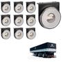 Imagem de 10 Lanterna Lateral Librelato LED Cristal 85mm c Sup e Conec