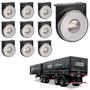 Imagem de 10 Lanterna Lateral Noma LED Cristal 85mm c/ Sup. - Conect.