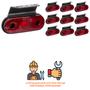 Imagem de 10 Lanterna Lateral Randon LED Rubi c/ Suporte - Fio