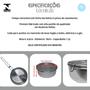 Imagem de 10 Marmitas De Aluminio Com Tampa e Cabo N16 Reforçado 