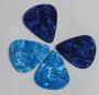 Imagem de 10 Palhetas De Violão Guitarra Paleta Celuloide Para Violao Baixo