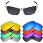 Imagem de 10 Par Lente Solar Reposição Armação Óculos Polarizada Policarbonato fabricação oculos sol uv 400 conserto bloco lâmina madeira bambu montagem filtro