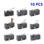 Imagem de 10 Pcs 2/3pin No Nc Mini Interruptor De Limite 5a 250vac Kw11-3z Snap Action Push Micro Switches