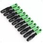 Imagem de 10 Pçs Conector Fibra Optica Sc/Apc Fast Rápido Ftth Verde