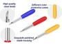 Imagem de 10 Pçs Lâminas Faca 45 para Vários Modelos Plotter de Recorte + Teflon