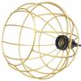 Imagem de 10 Pendentes Aramado Globo Luminária Lustre Teto Retrô Vintage Industrial Balcão Dourado