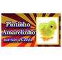 Imagem de 10 Pintinho Amarelinho De Pelúcia A Corda De Pular De Brinquedo