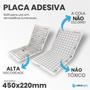 Imagem de 10 Placas adesivas refil 450X220mm para armadilha mata moscas