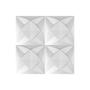 Imagem de 10 Placas PVC 3d Revestimento de Parede Decorativa Mini Dakar Alto relevo Quarto Sala Cozinha 50cm x 50cm