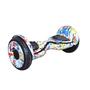 Imagem de 10 Polegadas Hoverboard Skate Eletrico Infantil Bluetooth Bivolt Led Overboard  Grafiti 2020 10n