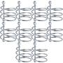 Imagem de 10 Porta Secador de Cabelos para Pousadas Academias Suportes de Parede Cromados em Espiral