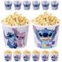 Imagem de 10 Potes de Pipoca 2L Lilo Stitch Festa Infantil Decoração