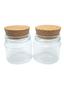 Imagem de 10 Potes De Vidro 150Ml Com Rolha Temperos E Lembrancinhas