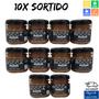 Imagem de 10 Potes Doce de Leite Rocca 50g Sortido com Café Coco Avelã e Tradicional Sul de Minas