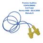 Imagem de 10 Protetor Auricular Copolimero Com Cordão De Pvc 16db