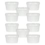 Imagem de 10 Ramekin De Porcelana Classic Branco 6Cm X 4Cm Lyor