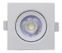 Imagem de 10 Spot Led Quadrado Direcional 5W Branco Quente 3000k Biv