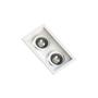 Imagem de 10 Spots de Embutir Recuado Save Energy para 2 Lâmpadas Par 20 E27 Bivolt  Branco