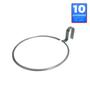 Imagem de 10 Suporte Argolas Anel Arco 15cm P/ Pallet Treliça Sem Vaso
