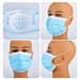Imagem de 10 Suporte Respirável Para Máscara de Proteção Para  Dentistas, Medicos, Enfermeiros, Esteticista