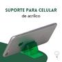 Imagem de 10 Suportes Celular Mesa Apoio Smartphone Universal - Verde