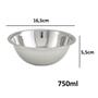 Imagem de 10 Tigelas Bowl Inox Pote Resistente Multiuso 750ml Cozinha