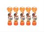 Imagem de 10 tubetes decorado Moana Baby (laranja)