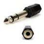 Imagem de 10 Un Plug Adaptador Dp10 Macho Para P2 Fêmea Estéreo
