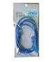Imagem de 10 Unidades Cabo De Rede Rj45 Ethernet Lan Cat5E Azul 1,5 Mt
