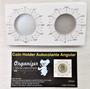 Imagem de 10 Unidades Coin Holder Autocolante Com Medidor Angular 27 mm
