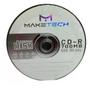 Imagem de 10 Unidades Mídia CD-R Não Imprimível Maketech no Envelope