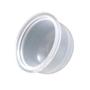 Imagem de 100 batoques para anel acrílico porta batoque 16 mm