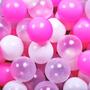 Imagem de 100 Bolinhas para Piscina  Rosa Pink Barbie Princesas - Não Amassa  BPA Free