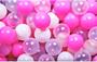 Imagem de 100 Bolinhas para Piscina  Rosa Pink Barbie Princesas - Não Amassa  BPA Free