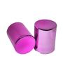 Imagem de 100 Capa de Porca Boliviana Cromada Rosa Metalizada 32/33mm