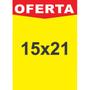 Imagem de 100 Cartaz Oferta SULFITE Supermercado P A5 15x21cm