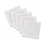 Imagem de 100 Envelopes p/CD e DVD c/Visor Transparente - Cor BRANCO